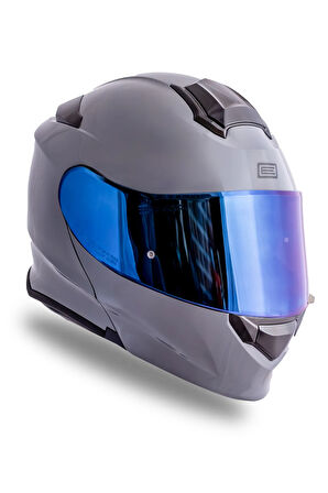 Delta Basic Nardo Gri Çene Açılır Kask