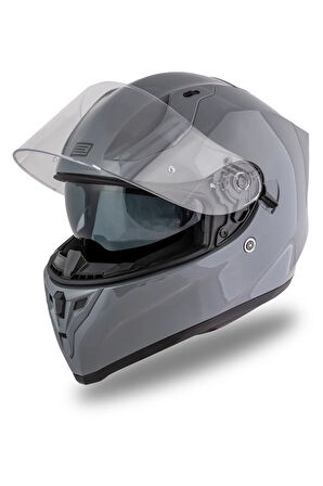 Strada Nardo Gri Kask ( Güneş Vizörlü )