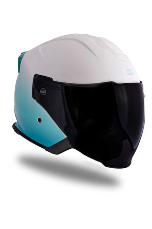 Palio 2  DeepSky Mavi-Beyaz  Kask