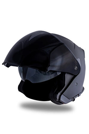 Palio 2  Mat Siyah  Kask