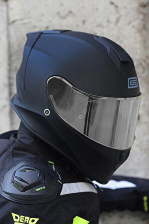 Dinamo Evo Mat Siyah Kask