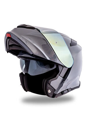 Delta Basic Nardo Gri Çene Açılır Kask