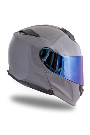 Delta Basic Nardo Gri Çene Açılır Kask