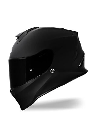 Dinamo Mat Siyah Kask