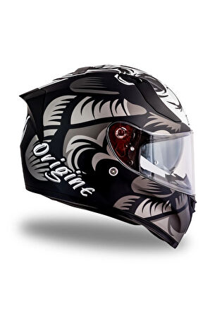 Strada Hardcore Mat Titanyum-Beyaz-Siyah