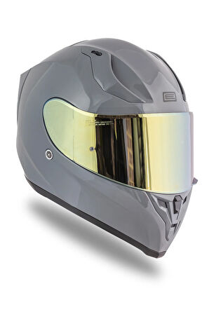 Strada Nardo Gri Kask ( Güneş Vizörlü )