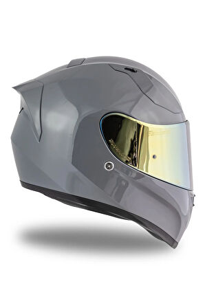 Strada Nardo Gri Kask ( Güneş Vizörlü )