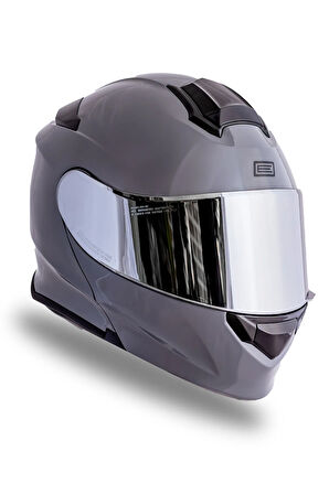 Delta Basic Nardo Gri Çene Açılır Kask