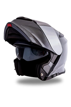 Delta Basic Nardo Gri Çene Açılır Kask