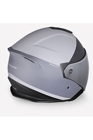 Palio 2  Scout Mat Titanyum-Siyah  Kask