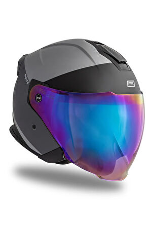Palio 2  Scout Mat Titanyum-Siyah  Kask