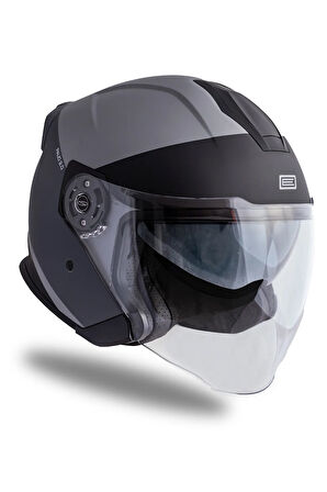 Palio 2  Scout Mat Titanyum-Siyah  Kask