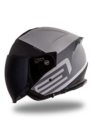 Palio 2  Scout Mat Titanyum-Siyah  Kask