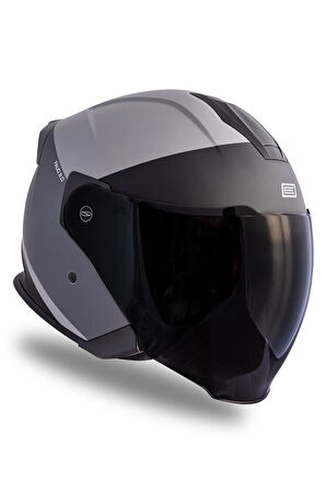 Palio 2  Scout Mat Titanyum-Siyah  Kask