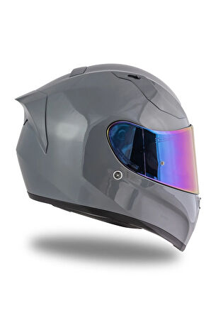 Strada Nardo Gri Kask ( Güneş Vizörlü )