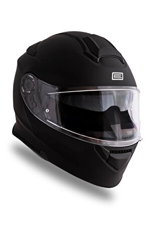 Delta Basic Mat Siyah çene Açılır Kask