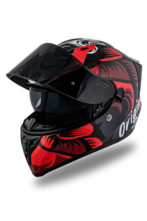 Strada Hardcore Siyah-Kırmızı-Beyaz