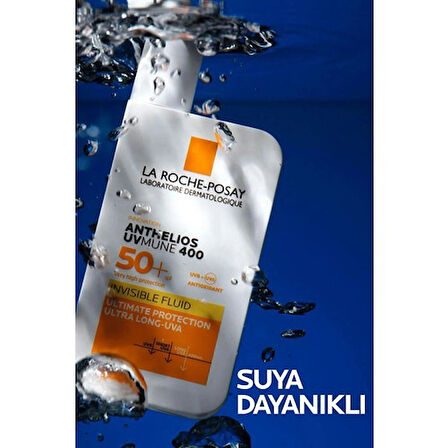 Enderun La Roche-Posay Anthelios Uvmune 400 Invisible Fluid SPF50 Karma ve Yağlı Cilt Yüz Güneş Koruyucu 50ML Güneş Kremi Gunes Kremi