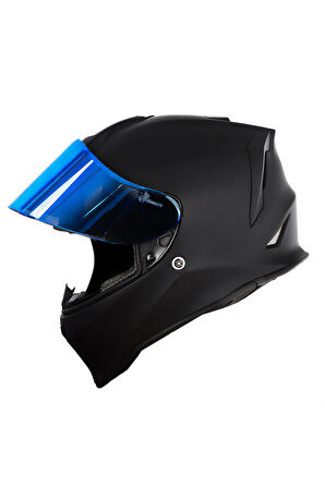 Dinamo Mat Siyah Kask