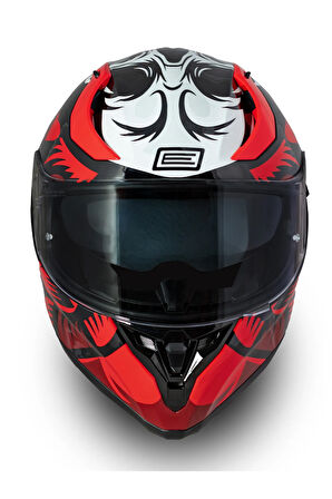 Strada Hardcore Siyah-Kırmızı-Beyaz