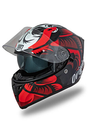 Strada Hardcore Siyah-Kırmızı-Beyaz