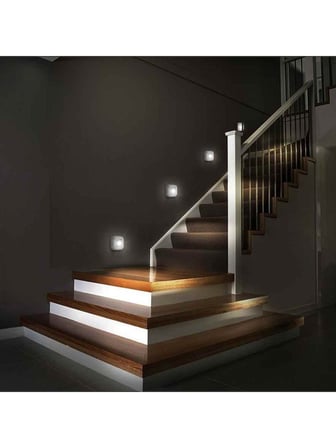 CT-5170 1W Beyaz Koridor LED Armatür Sensörlü 6400K Işık Yönü ile Modern Aydınlatma