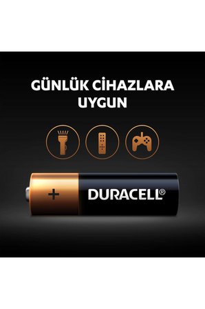 AA Alkalin Kalem Pil (4'lü paket) 1,5 V LR6/MN1500