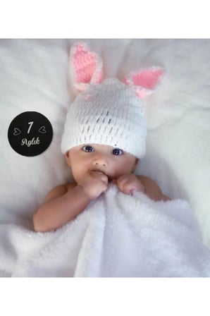 12 Aylık Plak Seti Ahşap Bebek Fotoğraf Kartları