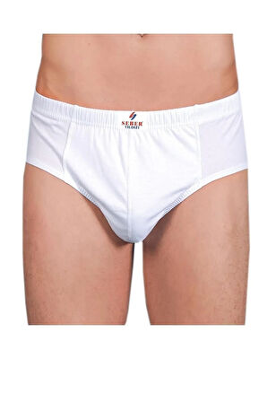 Seher Erkek Beyaz Slip Külot Yeni Sezon (1 Adet Ekonomik)