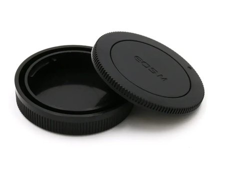 Mettzchrom Canon EOS M mount uyumlu Body Ve Lens Arka Kapağı