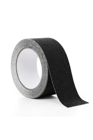 Merdiven Zemin Kaydırmaz Güçlü Bant Yapışkanlı Kaymaz Bant Siyah 25 Mm X 5 Metre