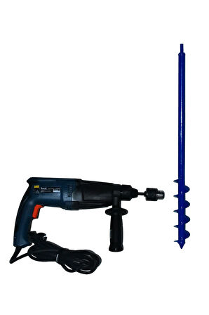 Matkap Uyumlu Toprak Burgu Makinesi 60cm X 5 cm