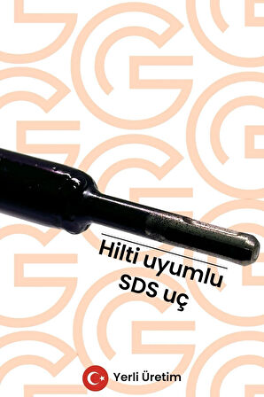Hilti Uyumlu Sds Uç 40-5 Pratik Ergonomik Dayanıklı