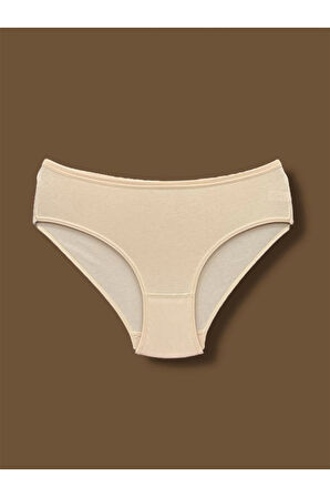 Yüksek Kalite Penye Kadın Bikini Külot 3'lü