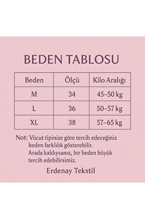 Yüksek Kalite Penye Kadın Bikini Külot 6'lı