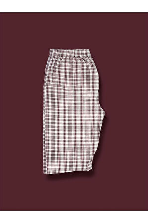 Desenli Penye Diz Altı Büyük Beden Anne Kadın Kapri