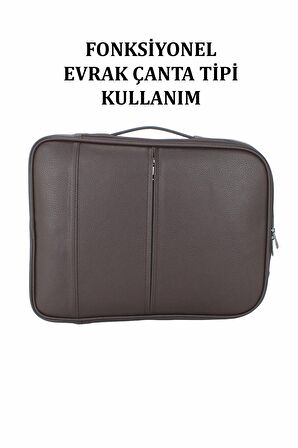 Case Club Evrak ve Sırt Çantası 15,6" -16" inç Laptop Bölmesi Özel Tasarım Organizer İç Bölme