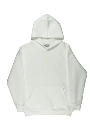 Lenithra Attack on Titan Eren Anime Sırt Baskılı Unisex Oversize Hoodie Beyaz / L