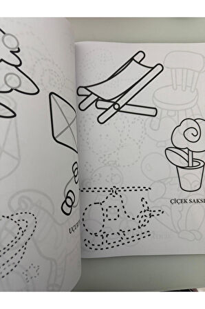 Okul Öncesi Etkinlikli Boyama Kitabı Oyuncaklar