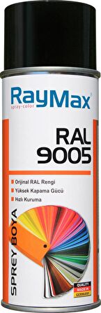 Raymax Sprey BoyaRal 9005 Parlak Siyah 400ML