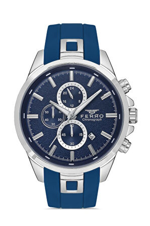 Erkek Silikon Kordon Spor Kol Saati Paslanmaz Çelik Kasa 2 Yıl Garantili Spor Seri