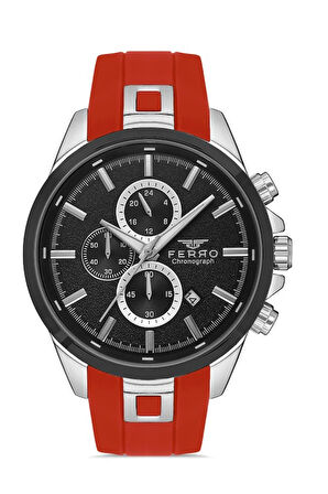 Erkek Silikon Kordon Spor Kol Saati Paslanmaz Çelik Kasa 2 Yıl Garantili Spor Seri