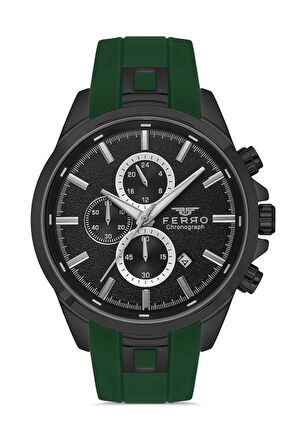 Erkek Silikon Kordon Spor Kol Saati Paslanmaz Çelik Kasa 2 Yıl Garantili Spor Seri