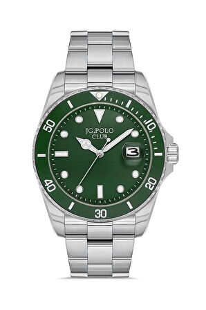 Erkek Analog Mekanizma Kol Saati Çelik Kasa Çelik Kordon 5 Atm Su Geçirmez Paslanmaz Çelik 2 Yıl Garantili Kutulu