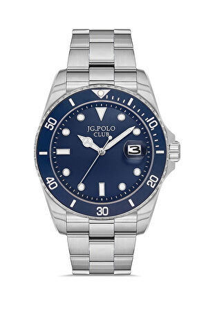 Erkek Analog Mekanizma Kol Saati Çelik Kasa Çelik Kordon 5 Atm Su Geçirmez Paslanmaz Çelik 2 Yıl Garantili Kutulu