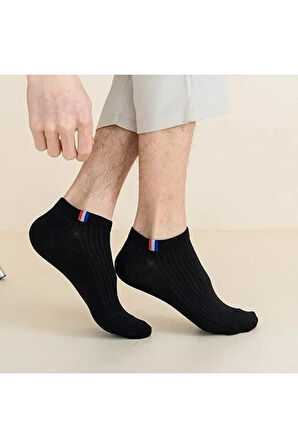 5 Li Erkek Patik Çorap Seti 5 Çift
