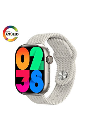 Vestel/reeder Uyumlu Watch 8 Hk9 Pro Chatgpt Yapay Zeka 2.05 Hd Amoled Ekran Akıllı Saat