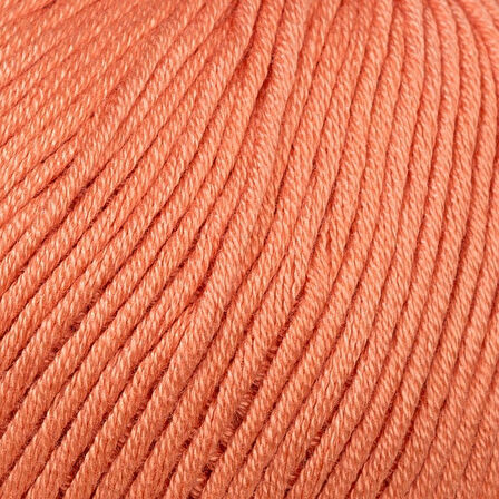 La Mia Mercerized Cotton Turuncu El Örgü İpi - 201 - 33581