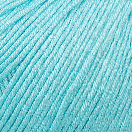 La Mia Mercerized Cotton Açık Mavi El Örgü İpi - 123 - 33589