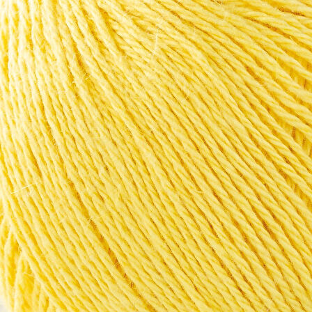 La Mia Linen Cotton Sarı El Örgü İpi - L160 - 33863